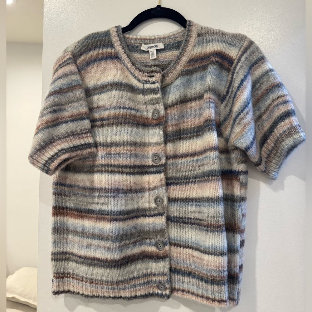 Splendid Striped Cardigan